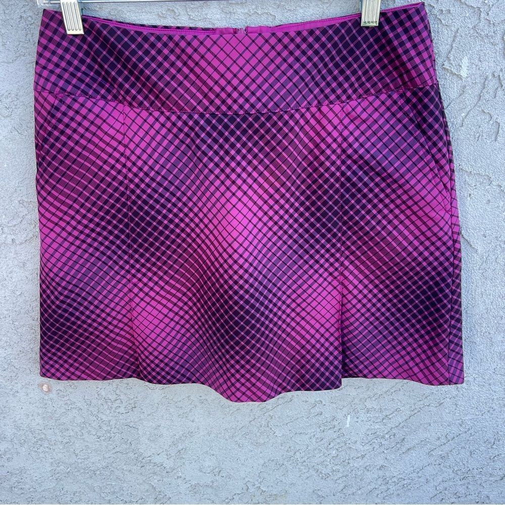 Nike Pink and Black Skirt